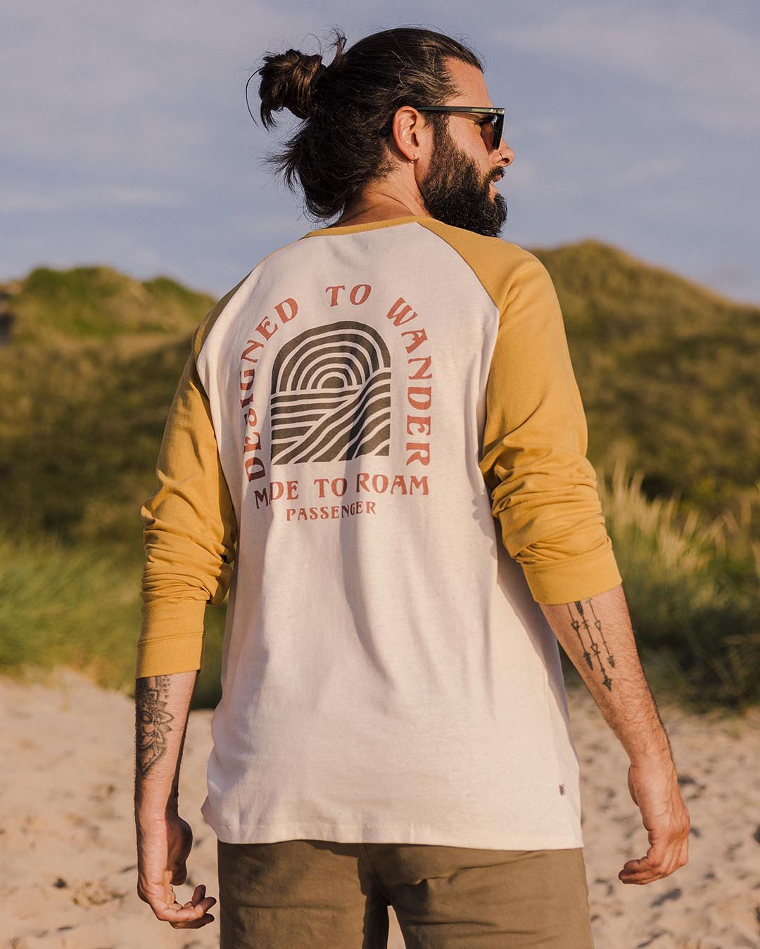 Sundown LS T-Shirt - Mustard Gold - Lifestyle