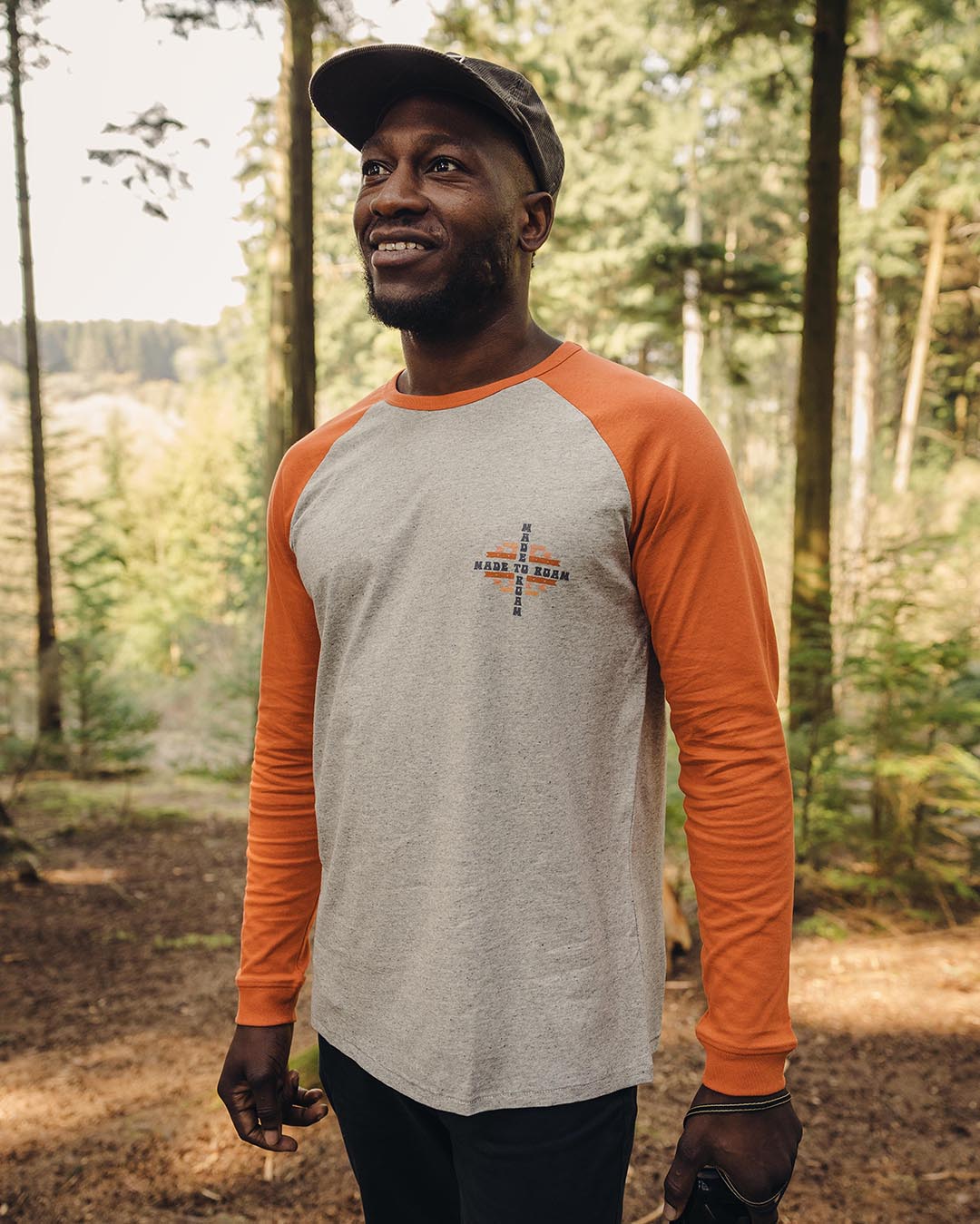 Oar LS T-Shirt - Burnt Orange - Lifestyle