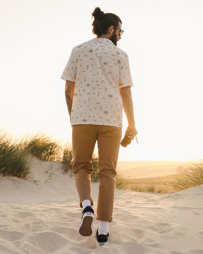 Cove Organic Cotton Shirt - Birch Made To Roam