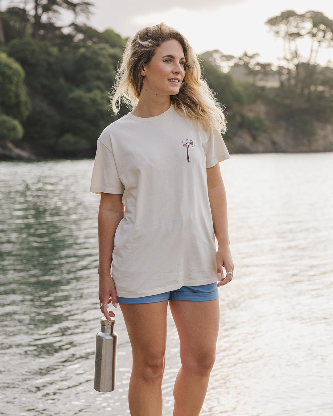 Sundaze Oversized T-Shirt - Birch - Lifestyle