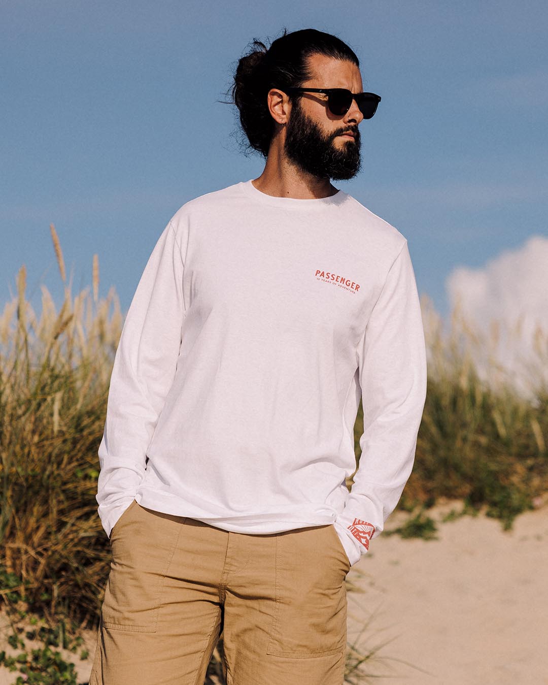 Icon LS T-Shirt - White - Lifestyle