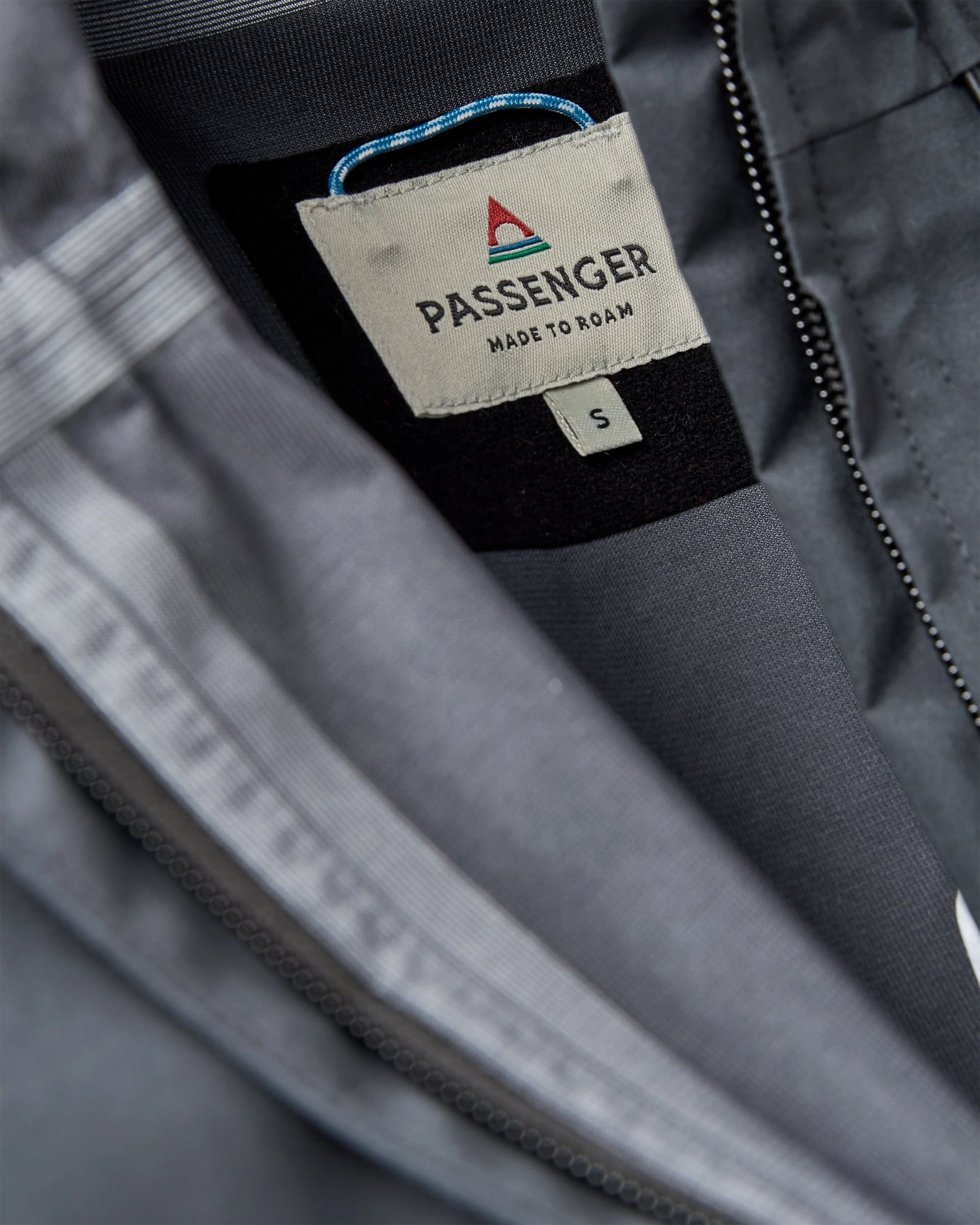 Five Element Recycled Waterproof Jacket - Black - Flatlay