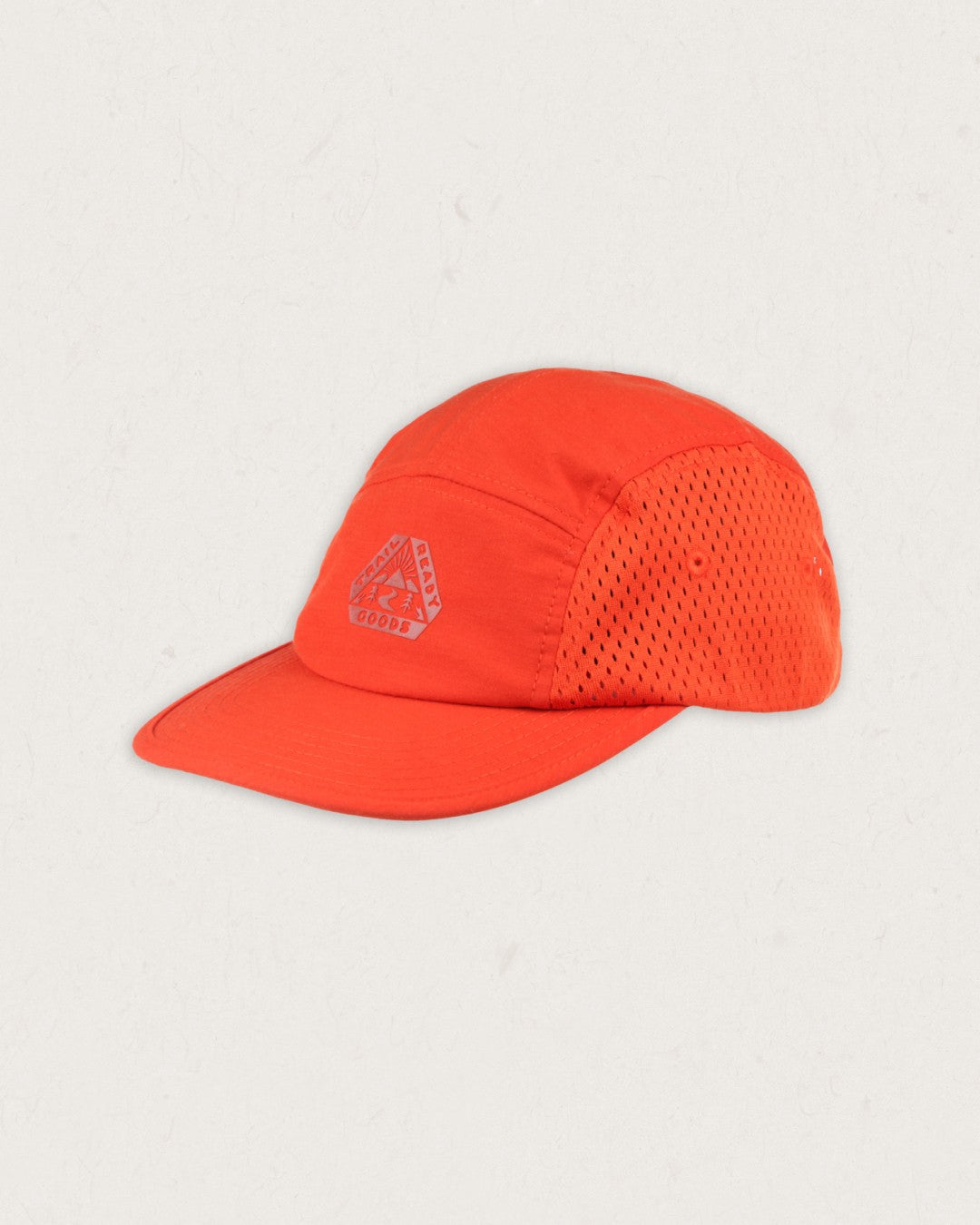 Beyond Organic 5 Panel Cap - Warm Orange - Lifestyle