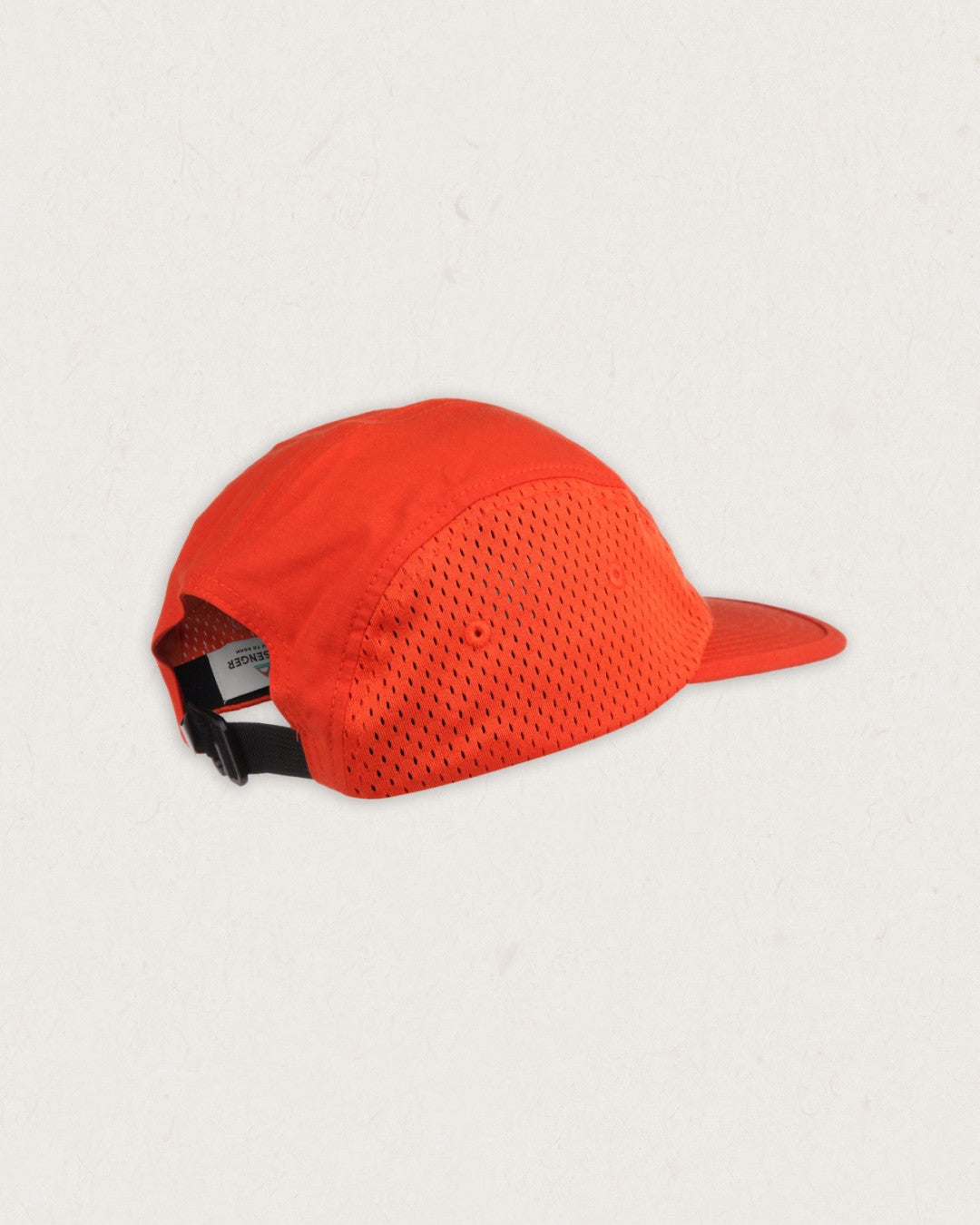 Beyond Organic 5 Panel Cap - Warm Orange - Lifestyle