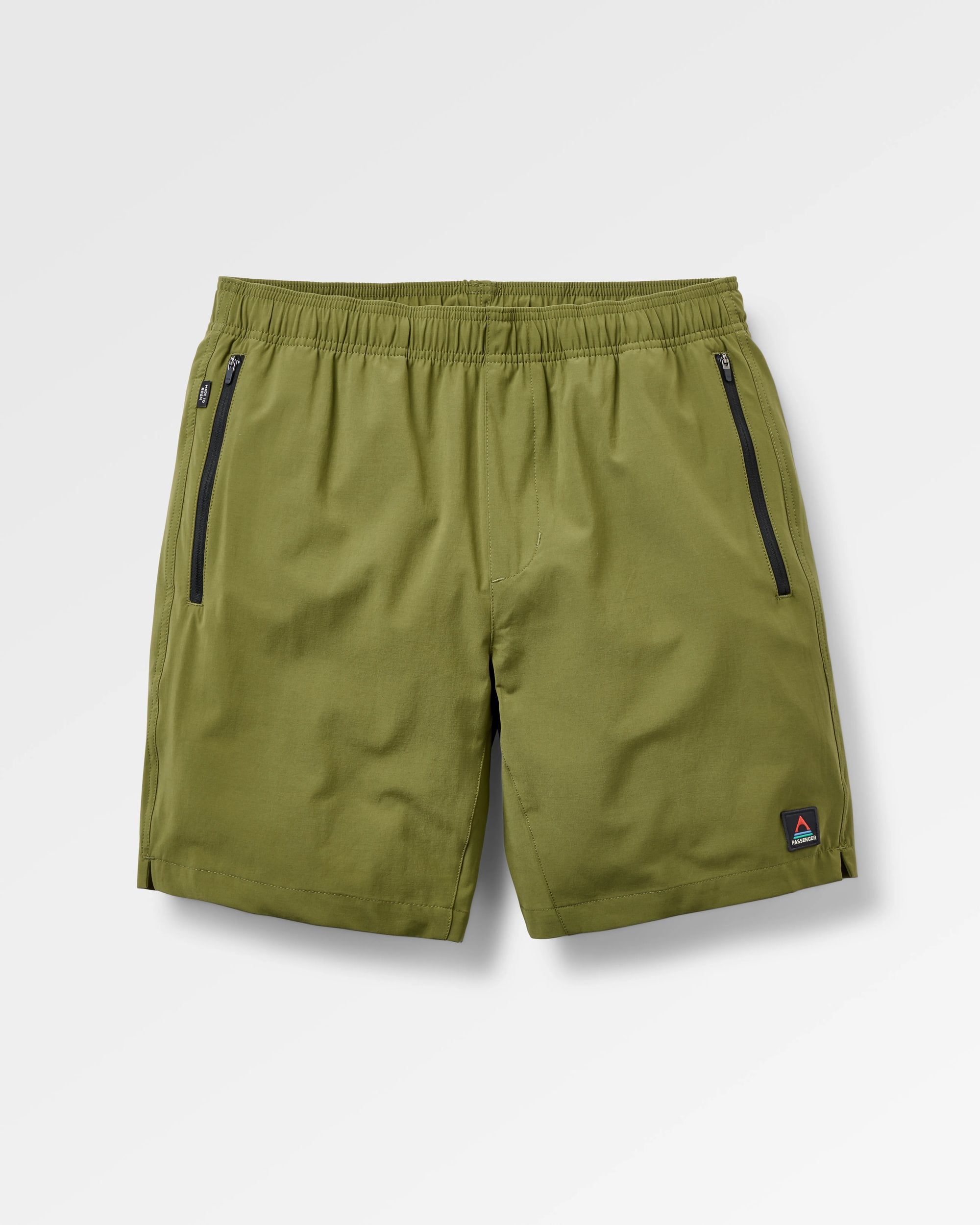 Traveller Organic All Purpose Short 2.0 - Khaki - Flatlay