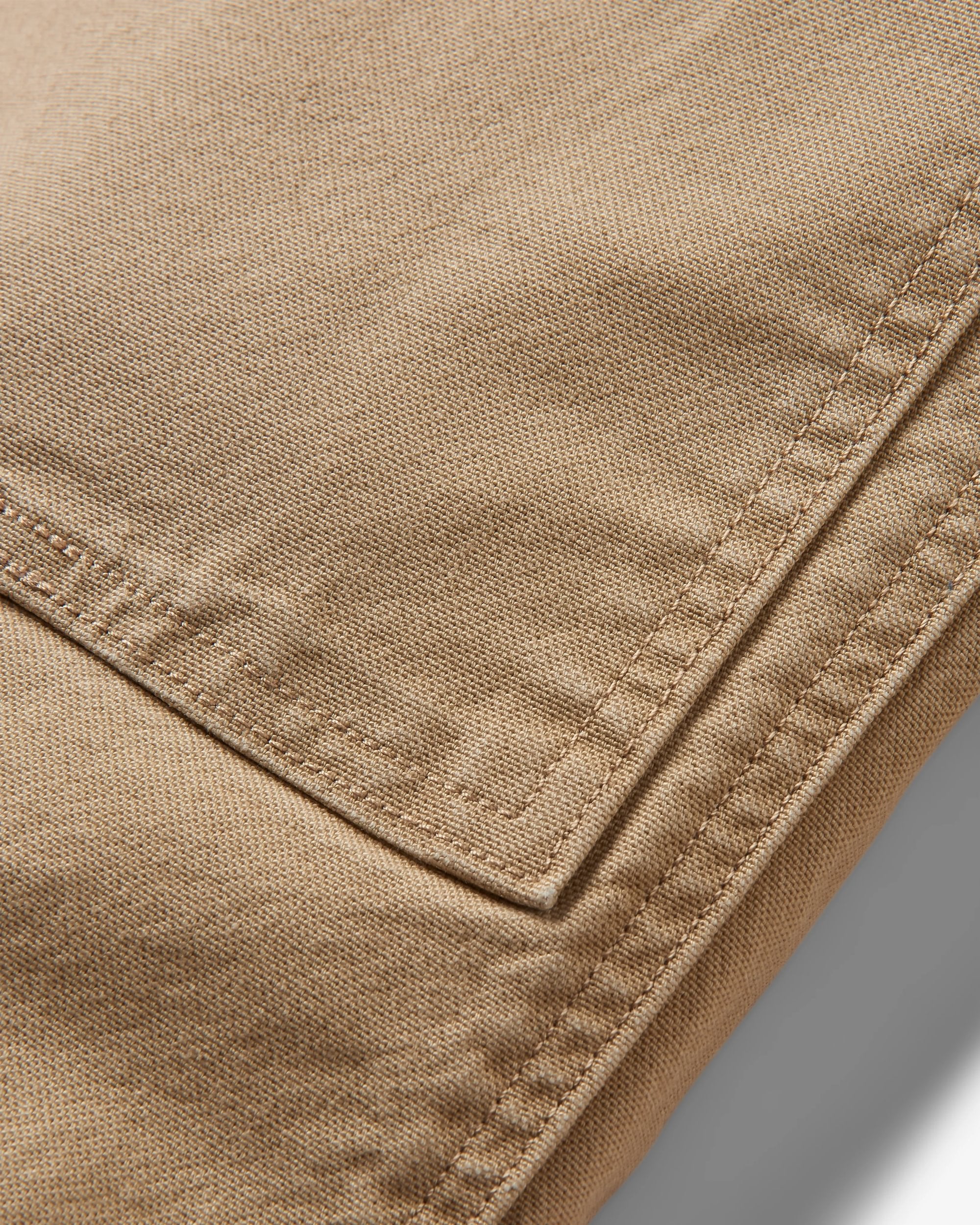 Vantage Organic Cotton Trouser - Biscuit - Flatlay