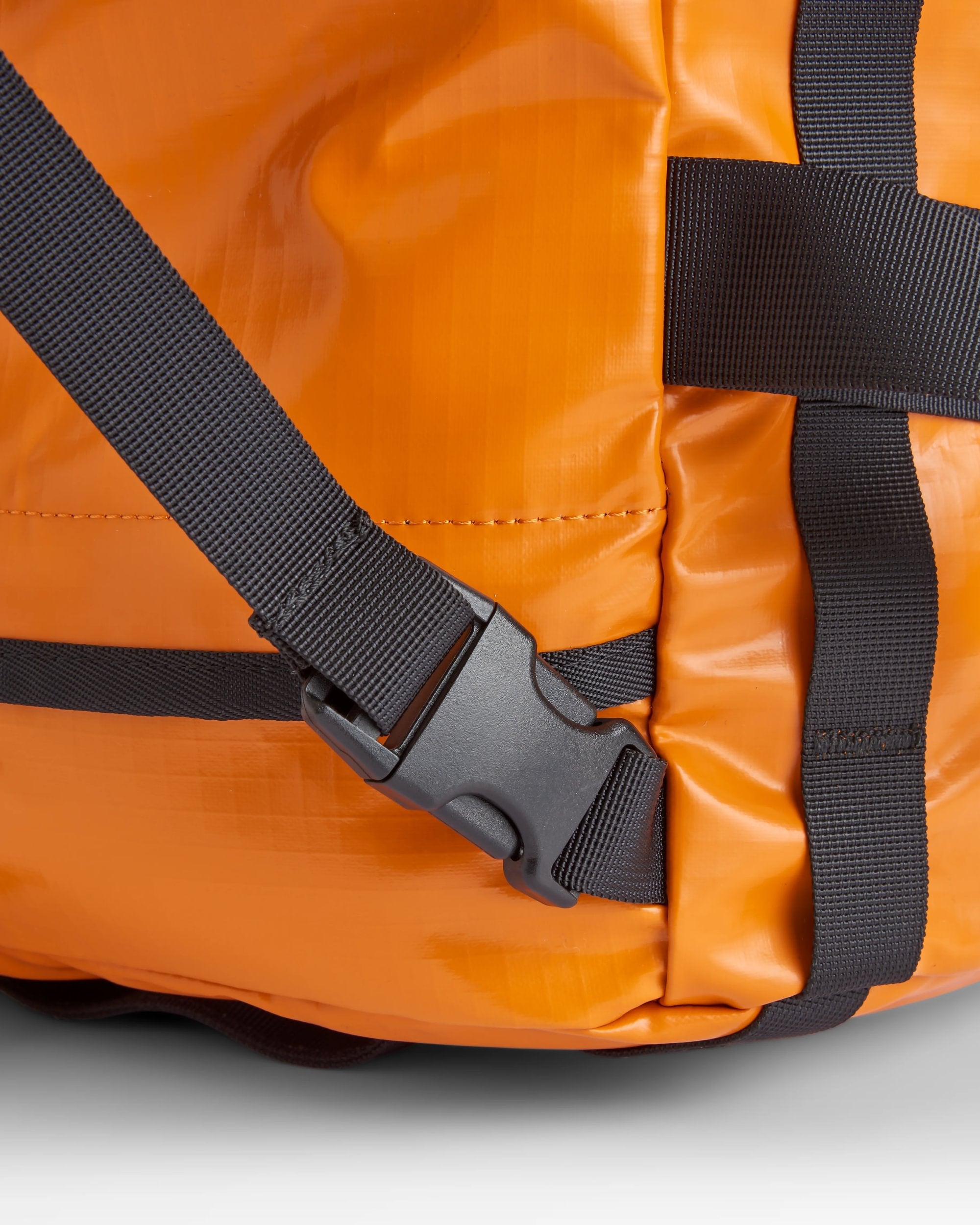 Roamer Recycled 60L Duffel Bag - Sunrise Orange - Flatlay