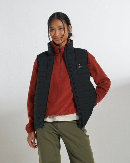 Northstar Down Gilet - Black - Studio Model