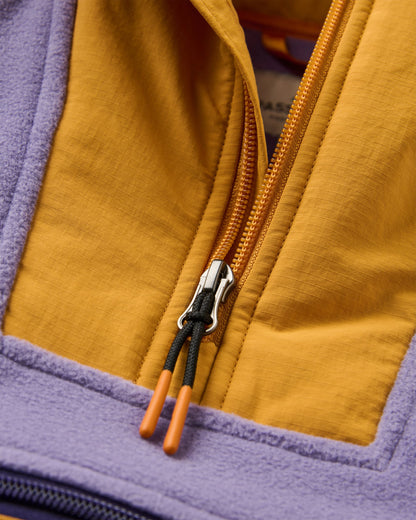Alexander Recycled Hooded Polar Fleece - Purple Haze
 - Flatlay