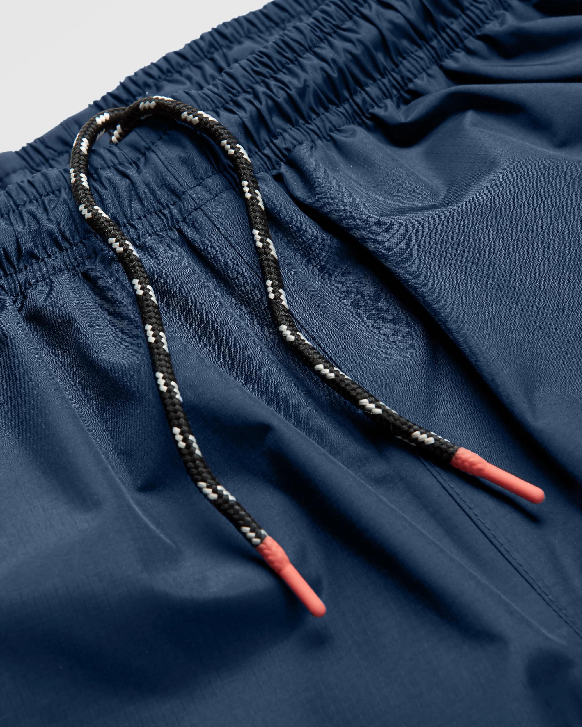 Cloudburst Recycled Waterproof Trouser - Deep Navy - Flatlay