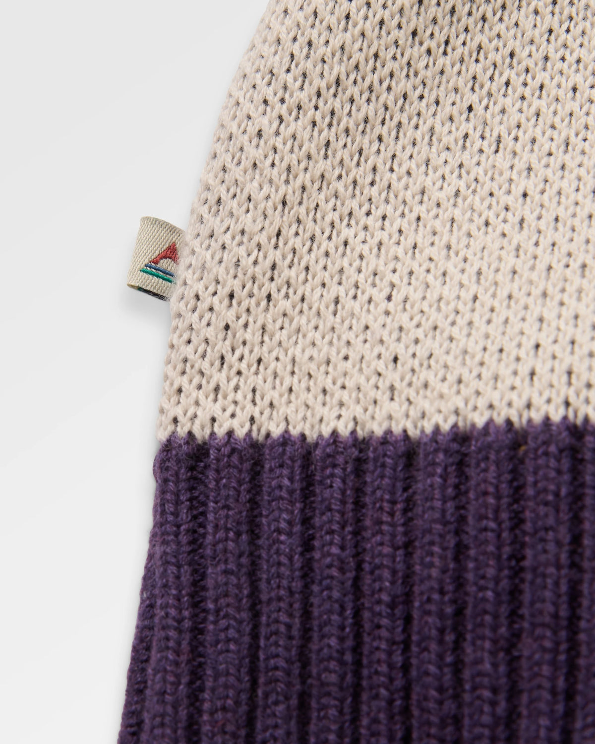Scenic Knitted Cardigan - Scenic Deep Plum - Flatlay