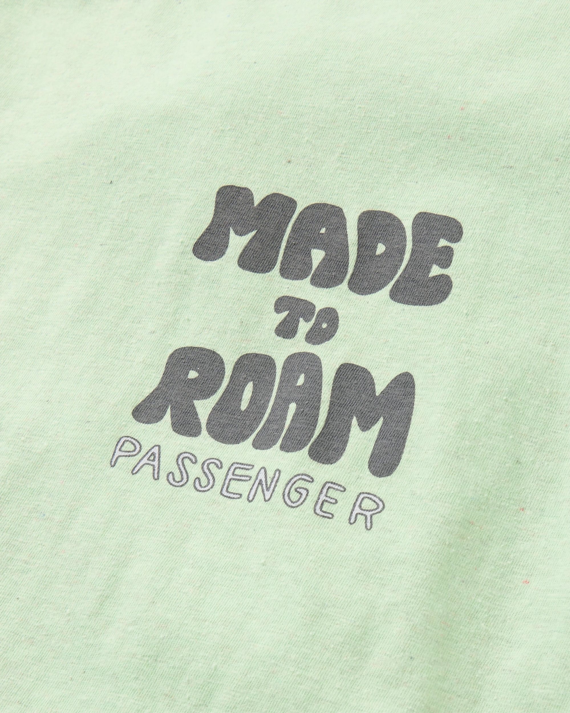 Explore Beyond T-Shirt - Seafoam Marl - Flatlay