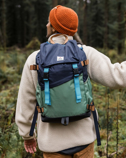 Boondocker Recycled 26L Backpack - Deep Navy/Laurel Green - Lifestyle - Male