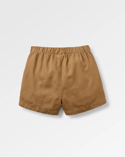 Whirl Lightweight Skort - Caramel - Flatlay