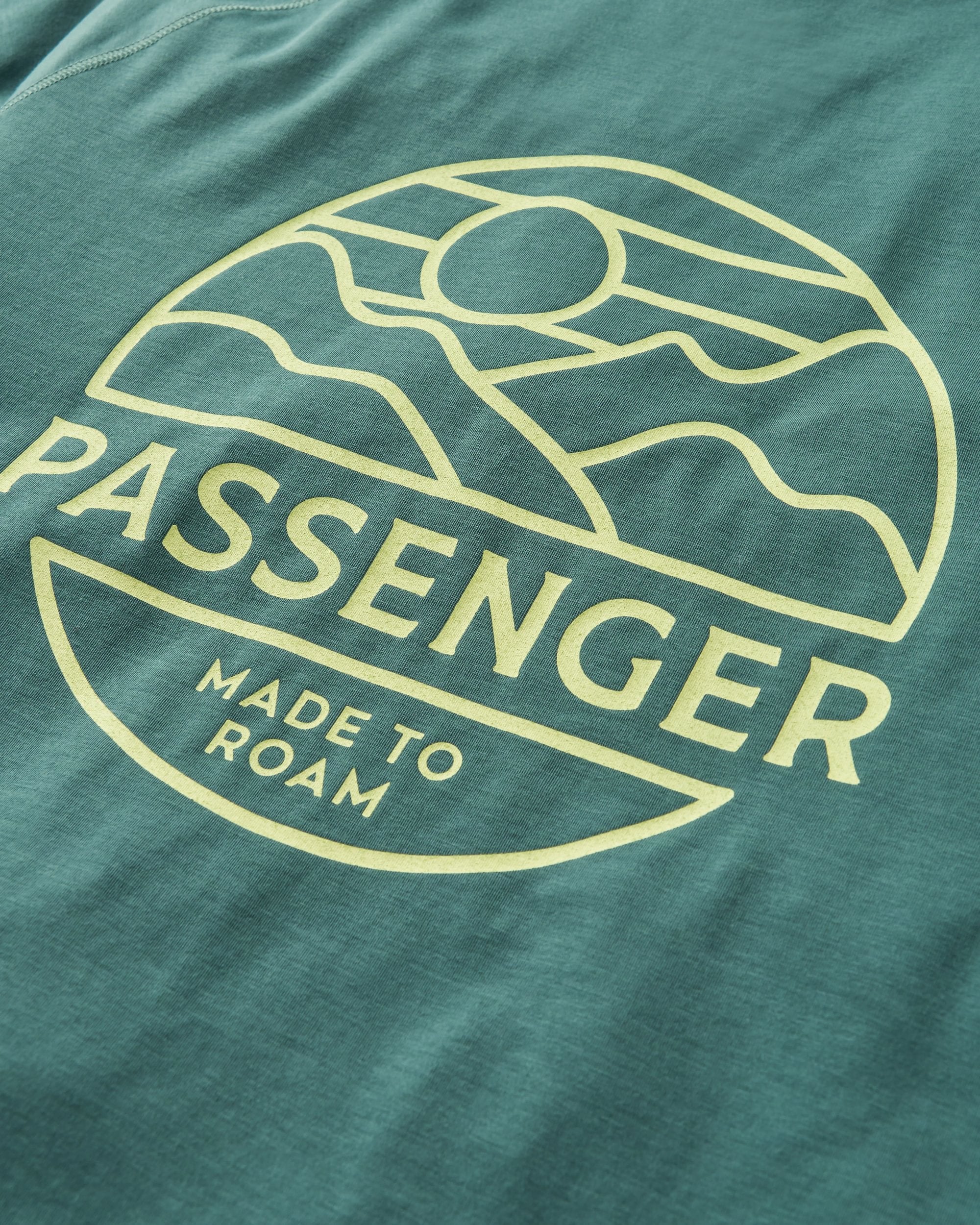 Sedona Drirelease® Recycled Active T-Shirt - Deep Ocean - Flatlay