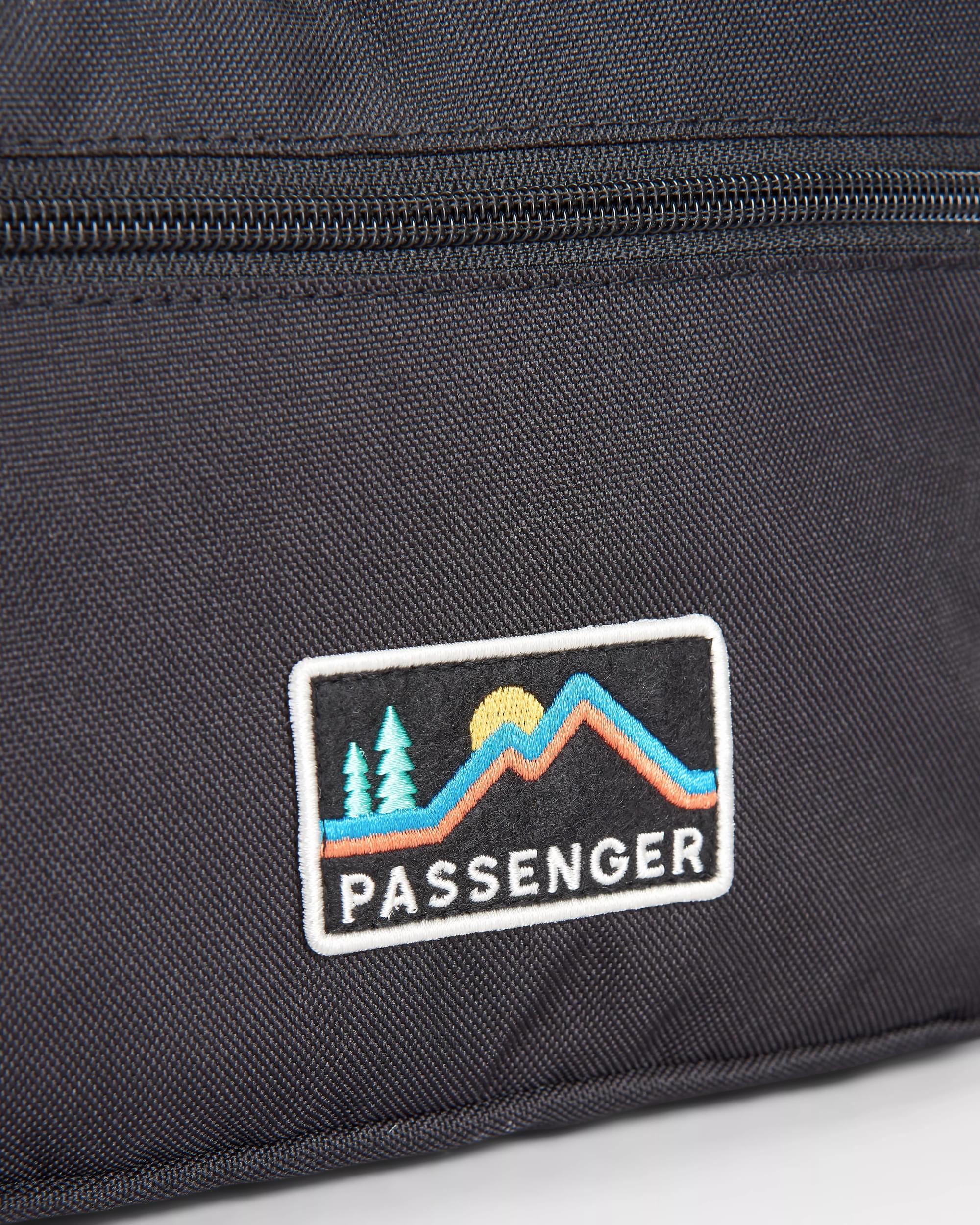 Mainland Recycled Hip Pack - Black - Flatlay