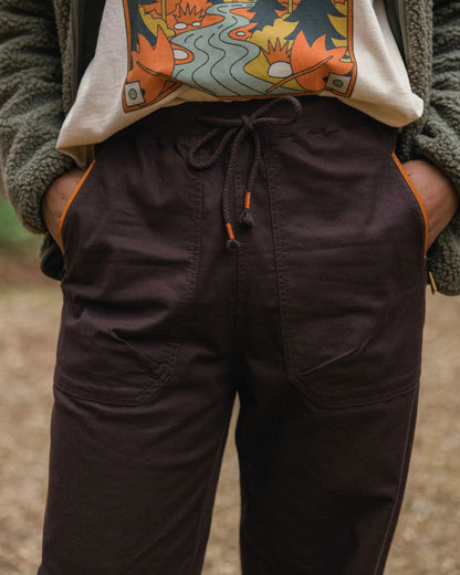 Hydrilla High Waisted Jogger - Espresso - Lifestyle