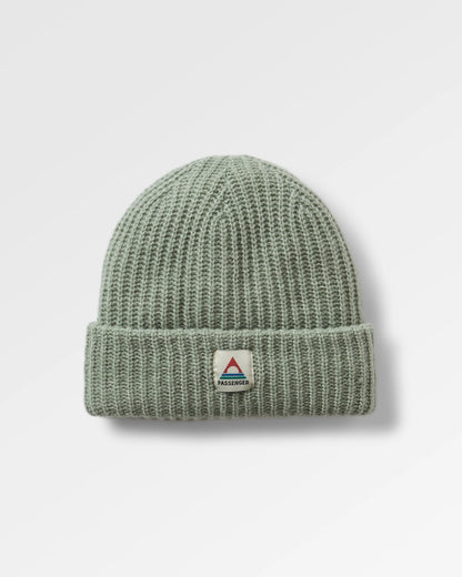 Redwood Sherpa Lined Beanie - Pistachio - Flatlay