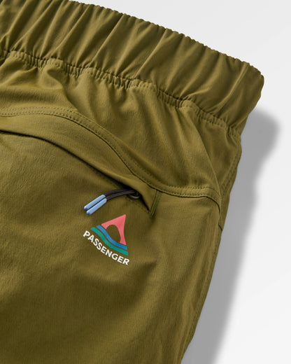 Solscape Active Jogger - Dark Olive - Flatlay