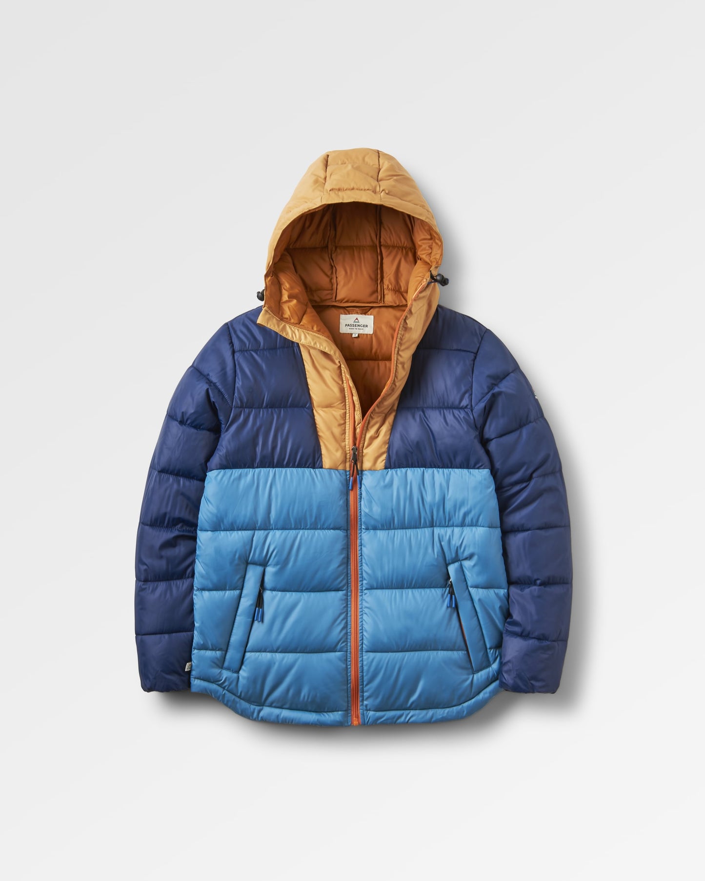 Kai Recycled Insulated Jacket - Rich Navy - Flatlay