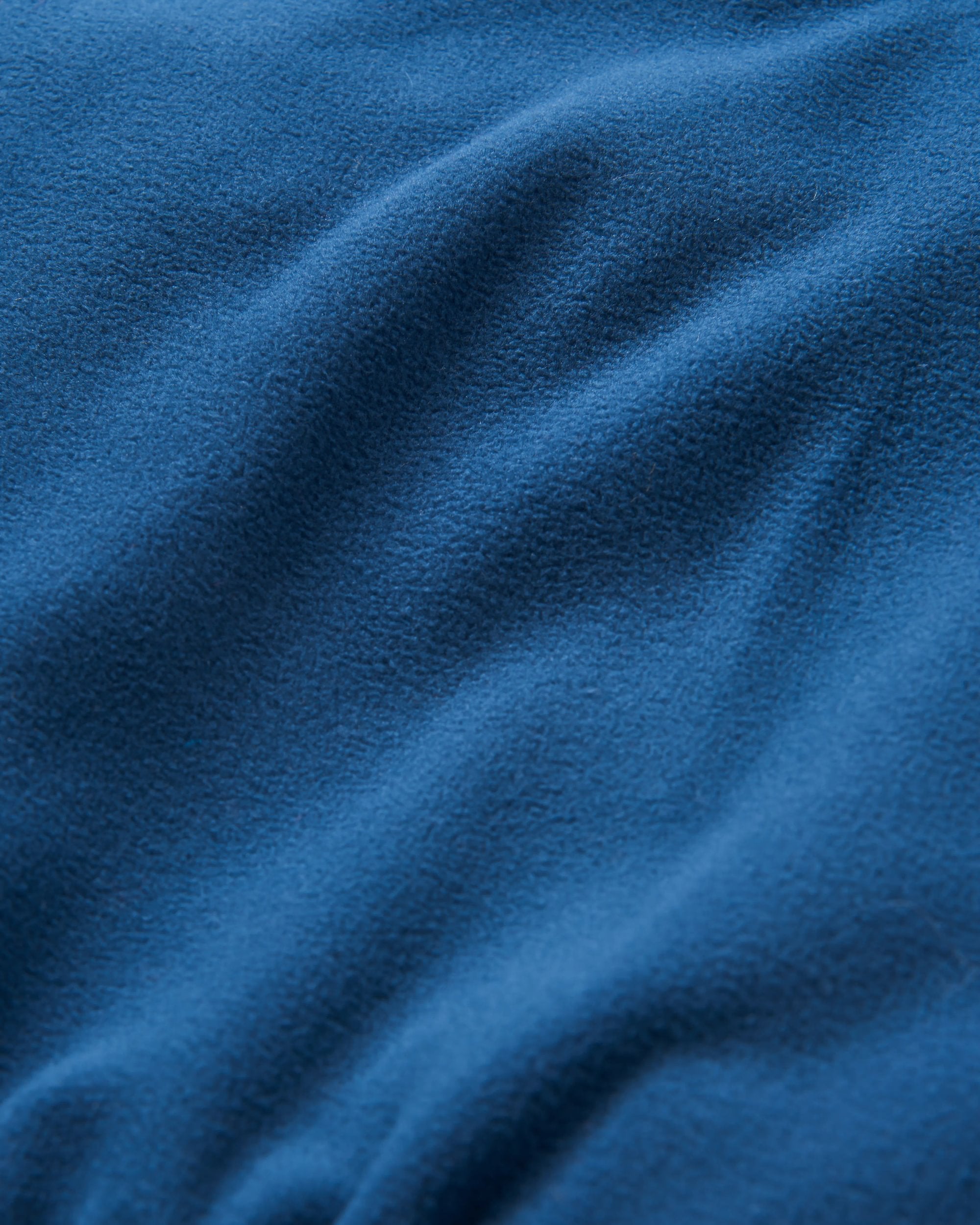 Ayla Micro Polartec® Hooded Fleece - Dark Denim - Flatlay