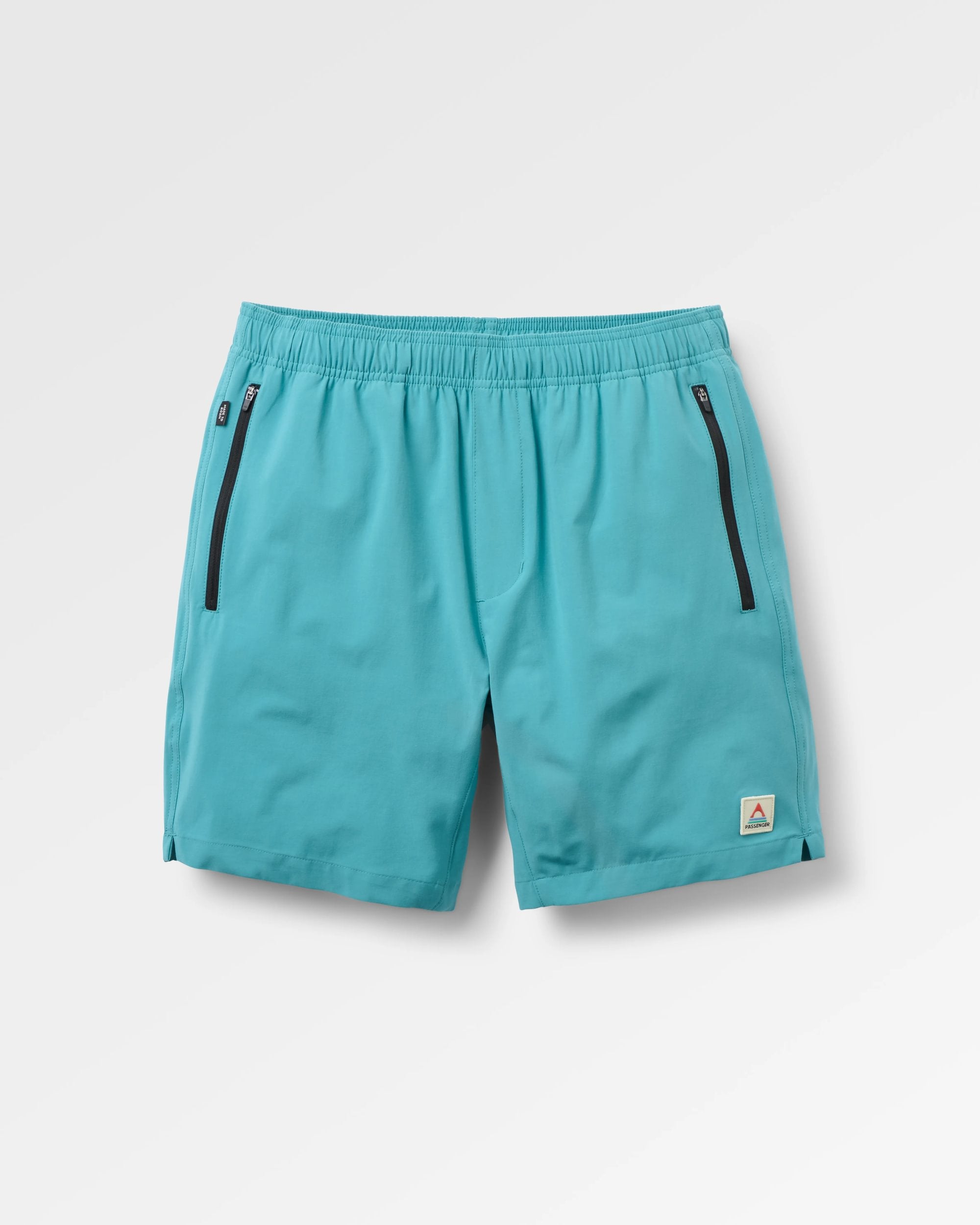 Traveller Organic All Purpose Short 2.0 - Ocean Teal - Flatlay