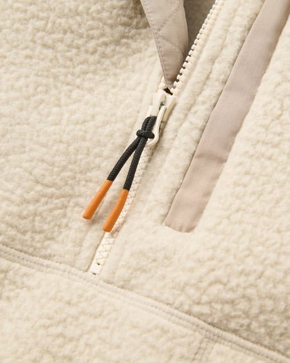 Home Sherpa Fleece - Oatmeal - Flatlay