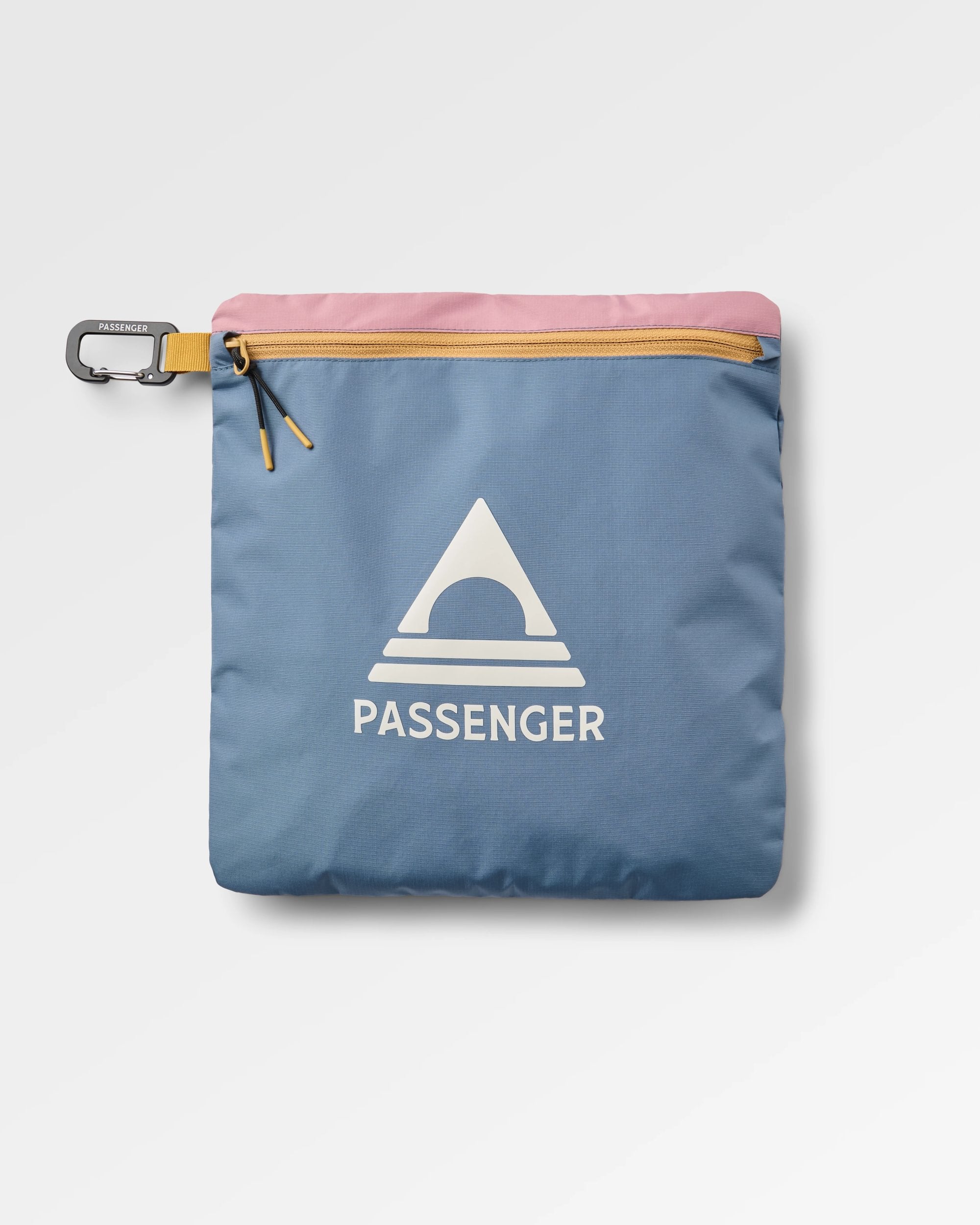 Trailscape Women's Waterproof Jacket - Stormy Blue/Pistachio - Flatlay