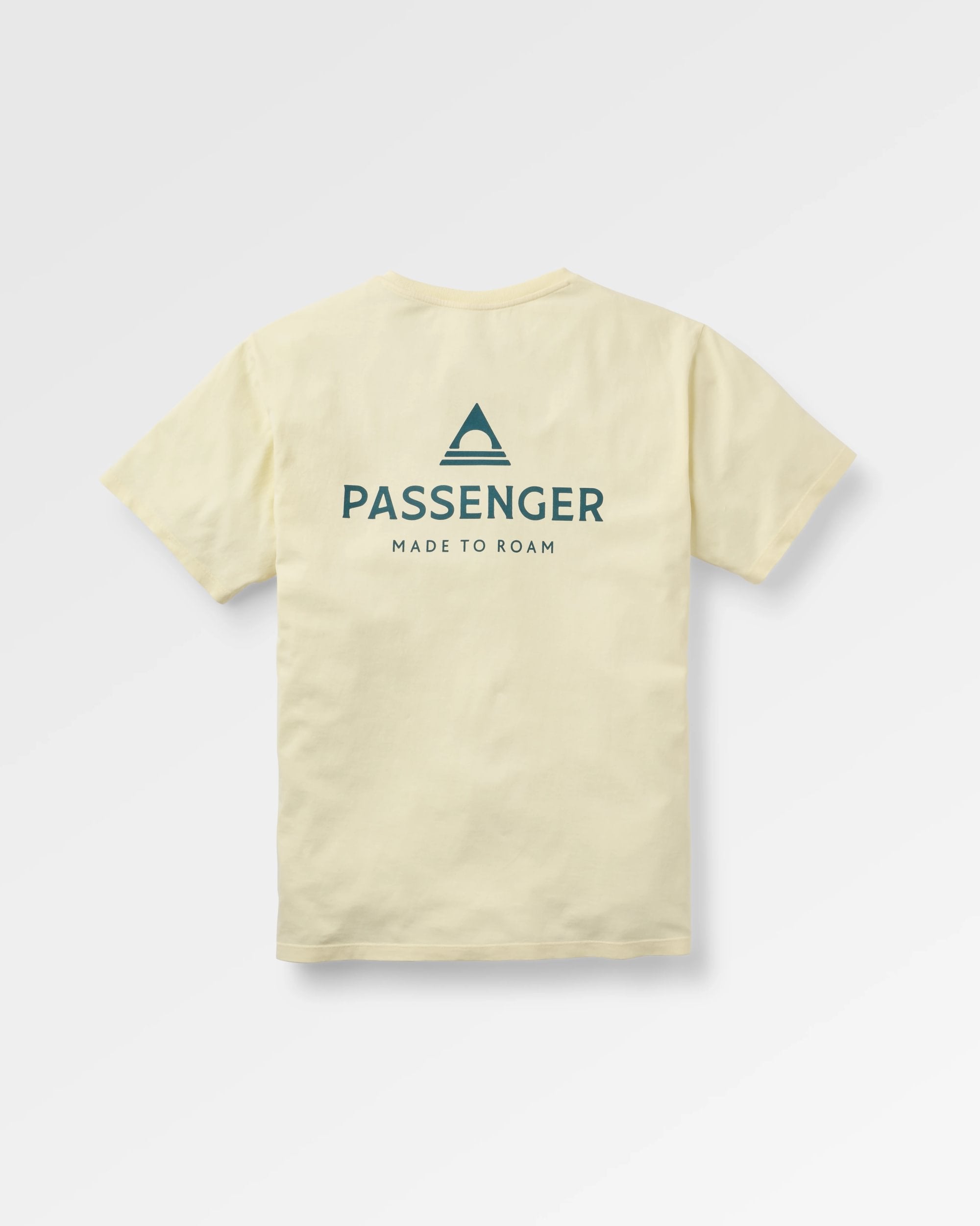 Passenger T-Shirt - Pale Yellow - Flatlay