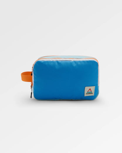 Travel Wash Kit - Retro Blue/ Marine Blue - Flatlay