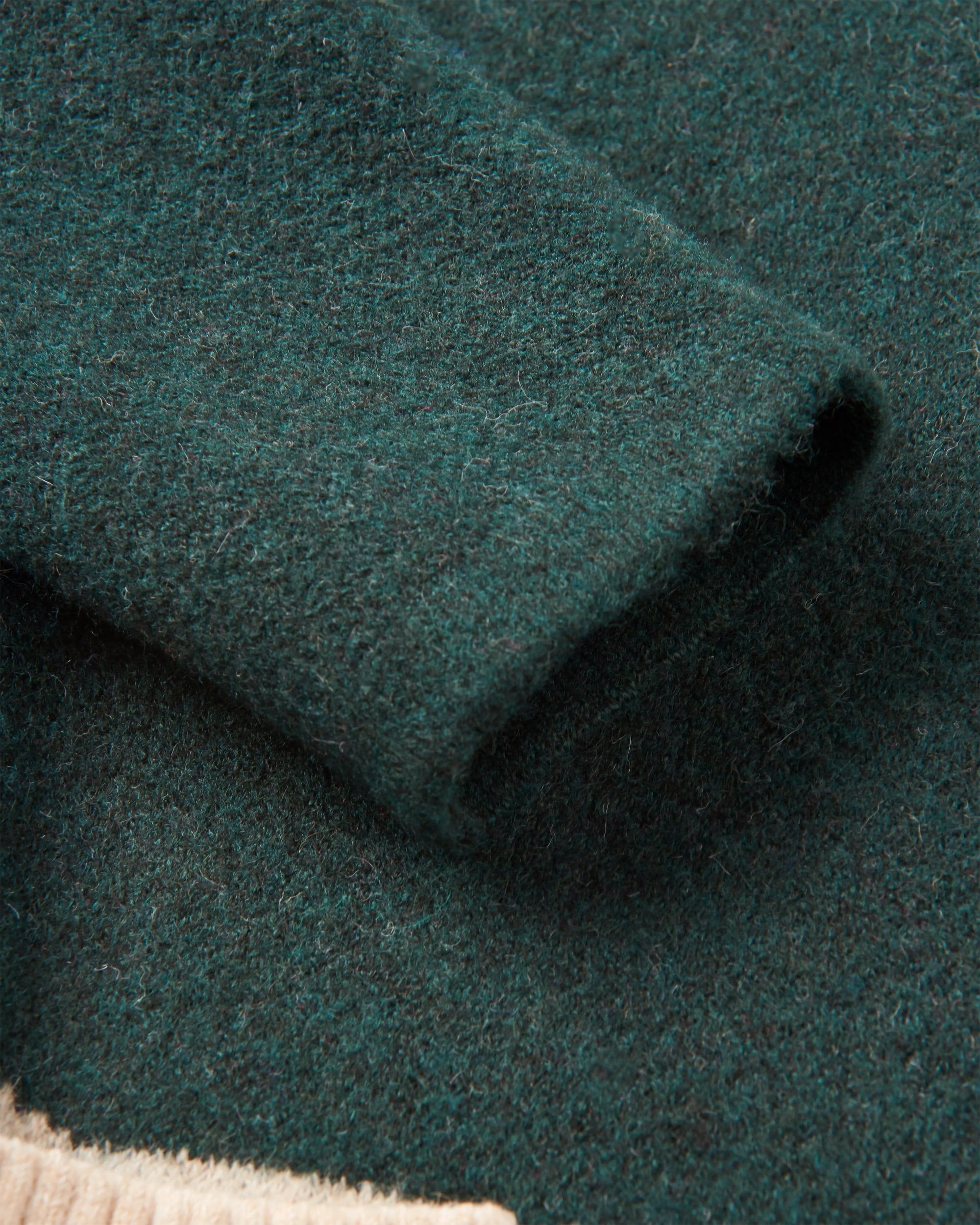 Vista Recycled Knitted Cardigan - Rain Forest - Flatlay