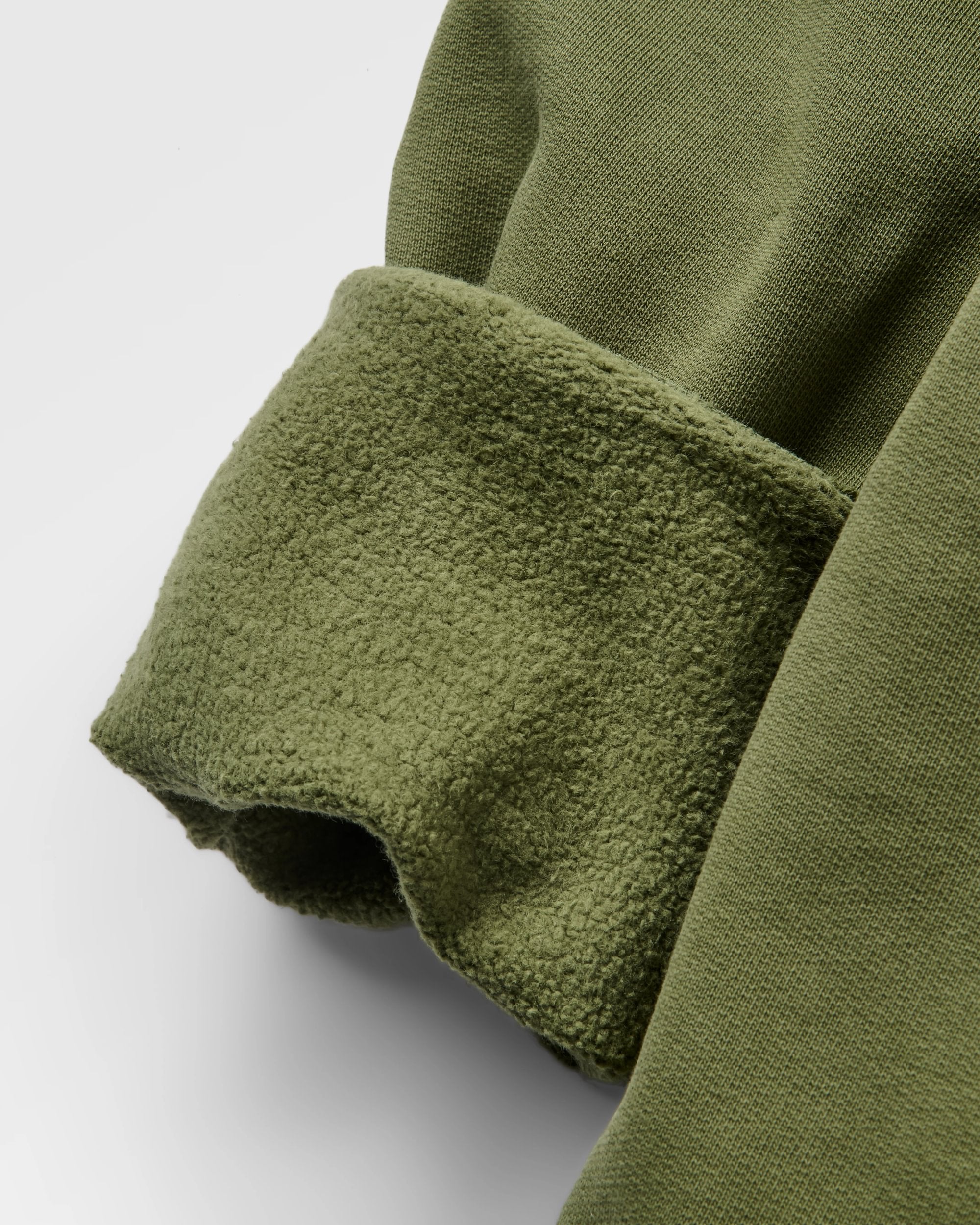 Passenger Relaxed Fit Hoodie - Khaki - Flatlay