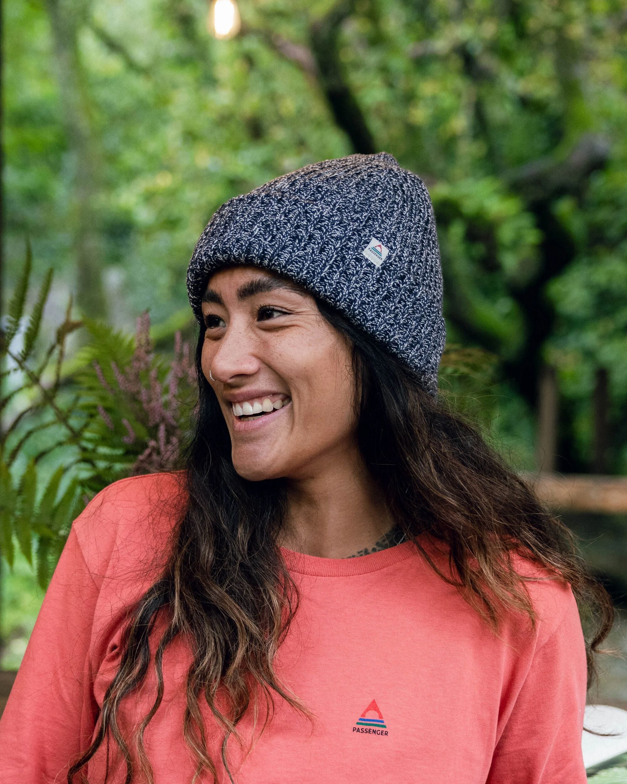 Fisherman Marl Beanie - Rich Navy - Lifestyle - Female