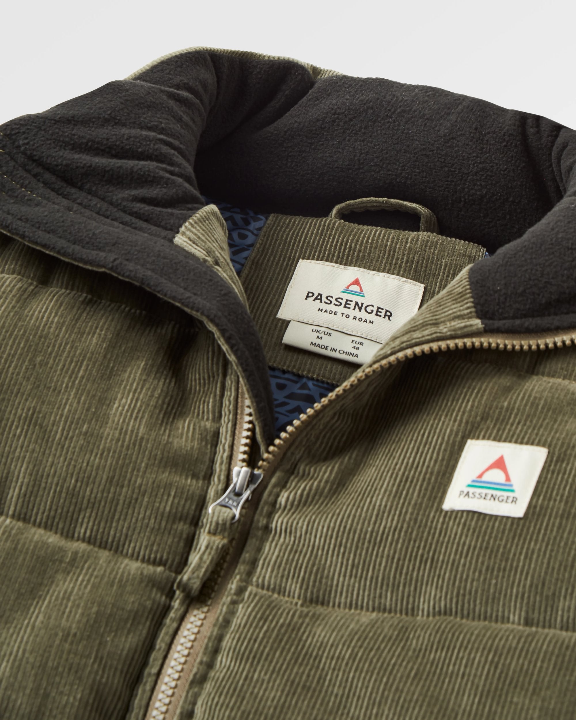 Backcountry Cord Insulated Jacket - Dusty Olive - Flatlay