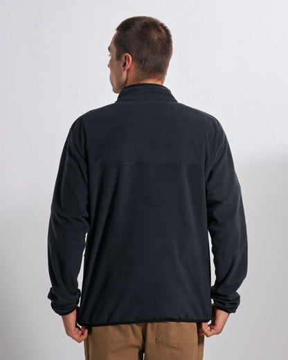 Set Off Polartec® 1/4 Zip Fleece - Black - Studio Model