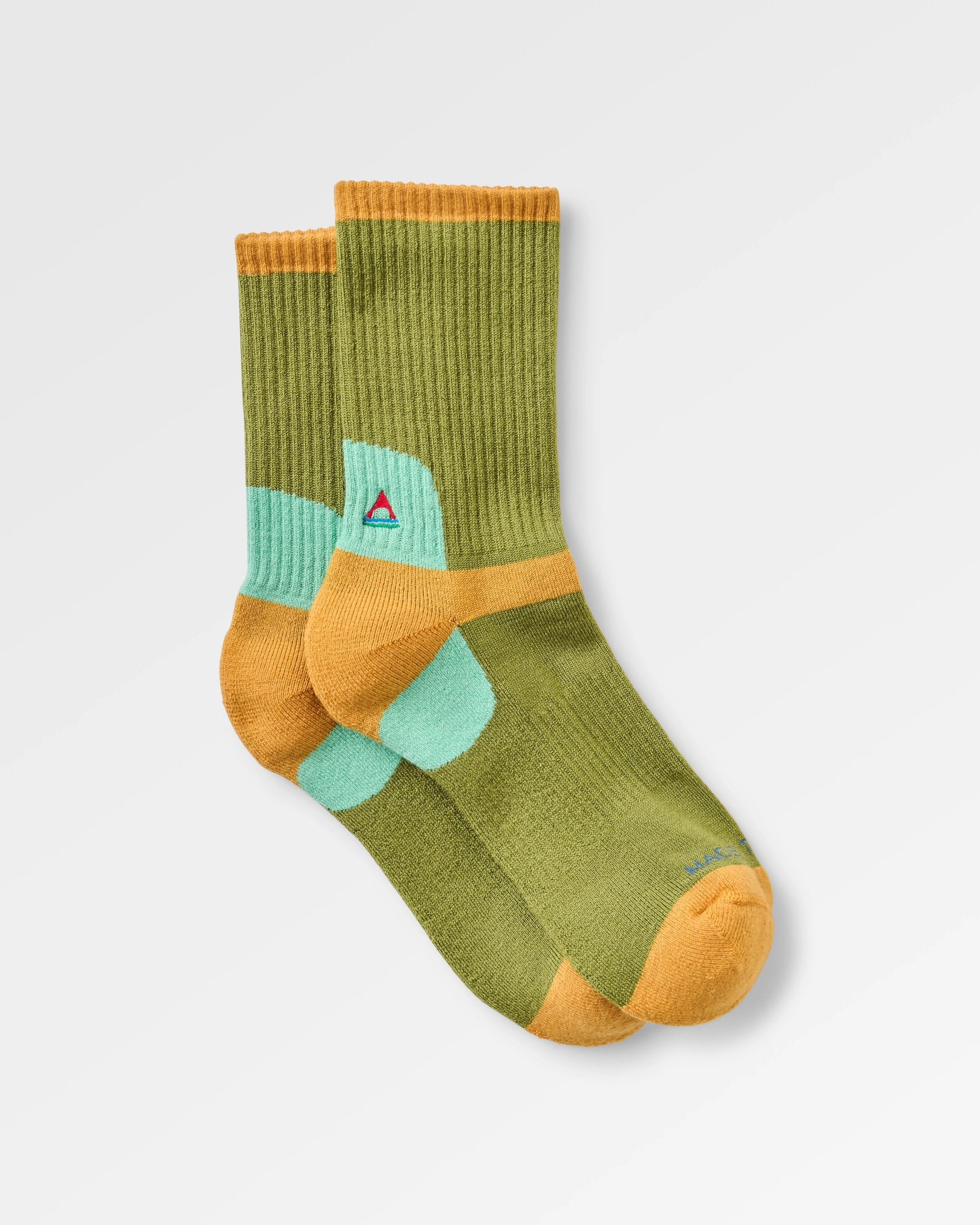 Yukon Merino Active Crew Sock Tea Green – Passenger