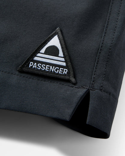 Traveller Organic All Purpose Short - Black - Flatlay