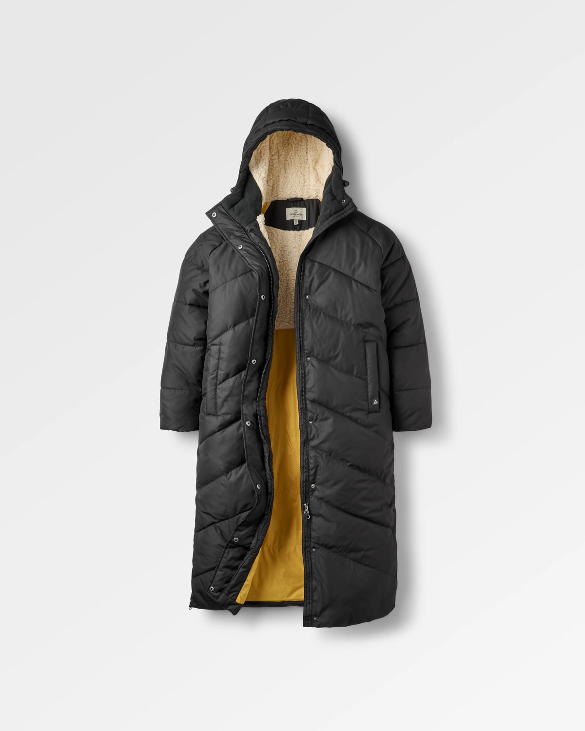 Tasman 3.0 Long Insulated Jacket - Black - Flatlay