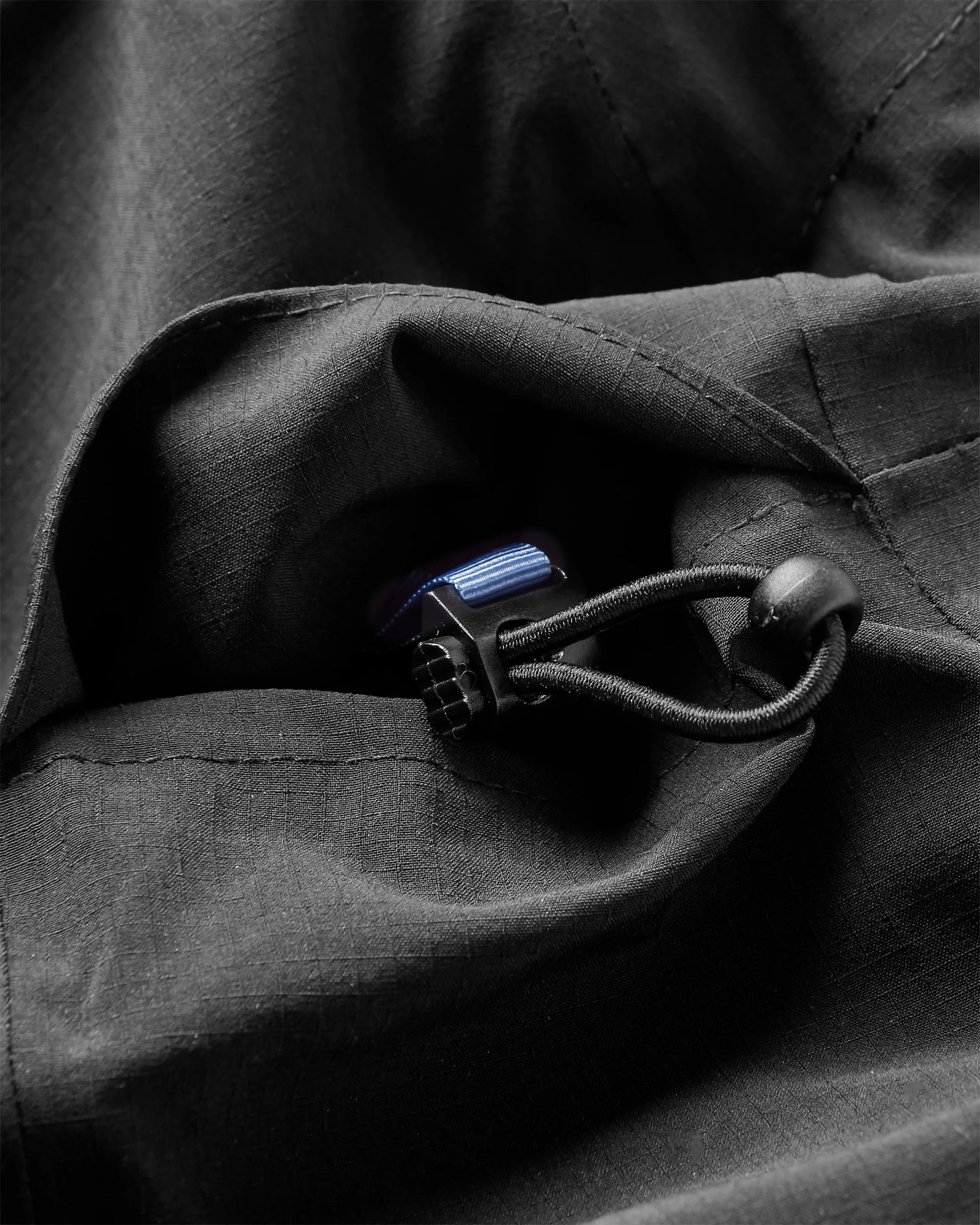 Telluride Waterproof Parka - Black - Flatlay