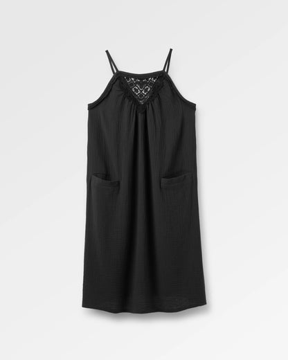 Junipe Dress - Black - Flatlay