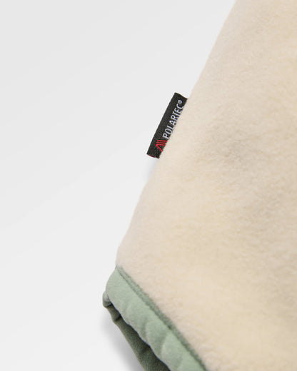Beaumont Polar Hooded Fleece - Oatmeal - Flatlay