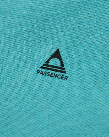 Classic Logo T-Shirt - Ocean Teal - Flatlay