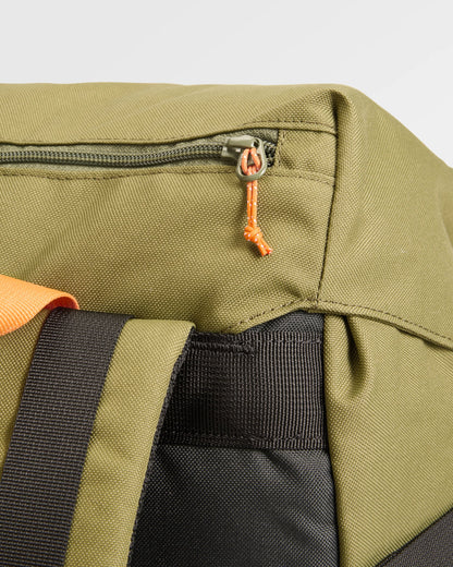 Boondocker 26L Backpack - Black/Khaki - Flatlay