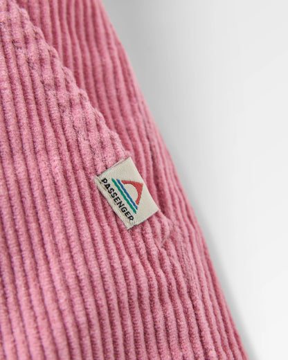 Avian Organic Cord Short - Pink Haze - Flatlay