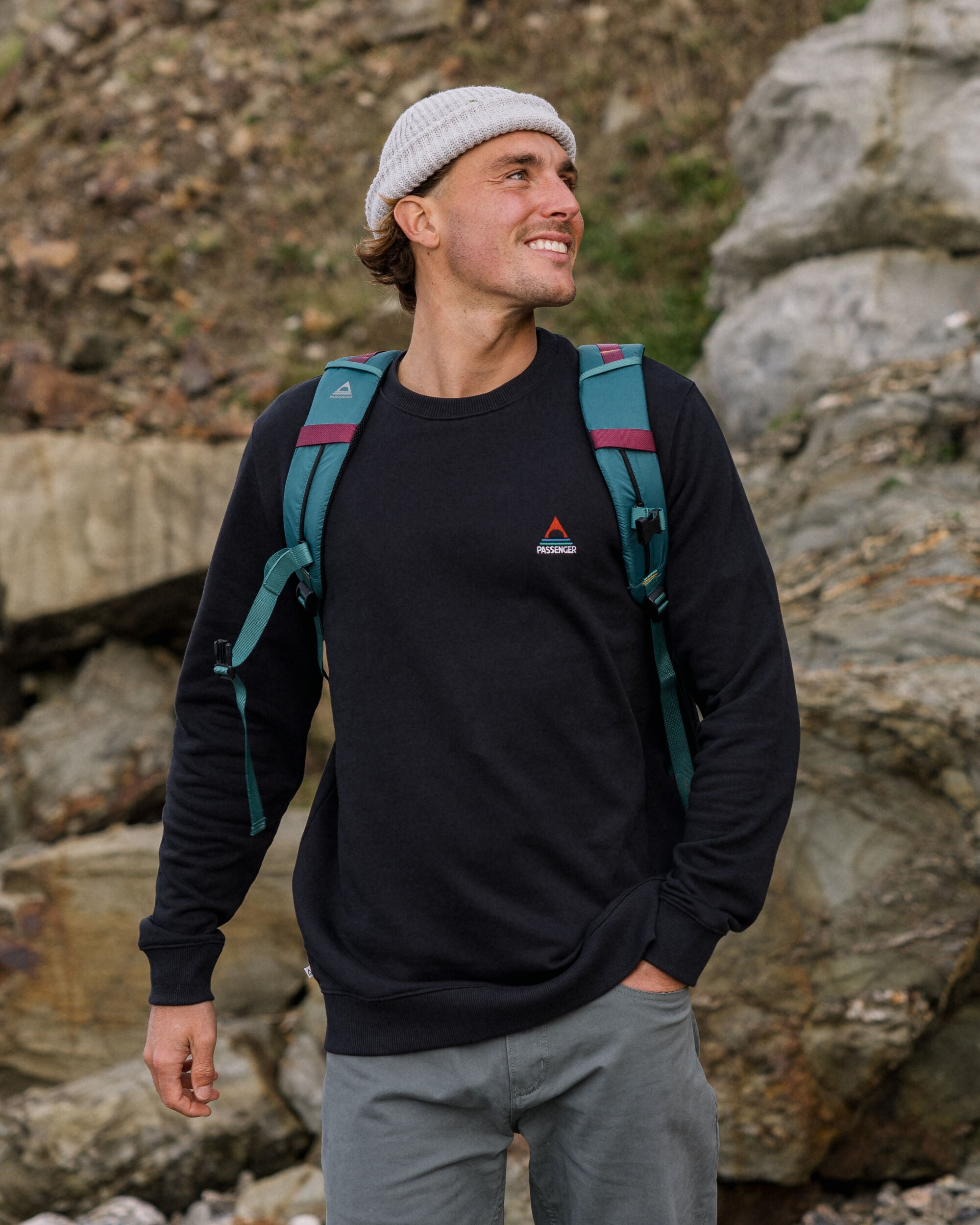 Vita Sweatshirt - Black - Lifestyle - Male