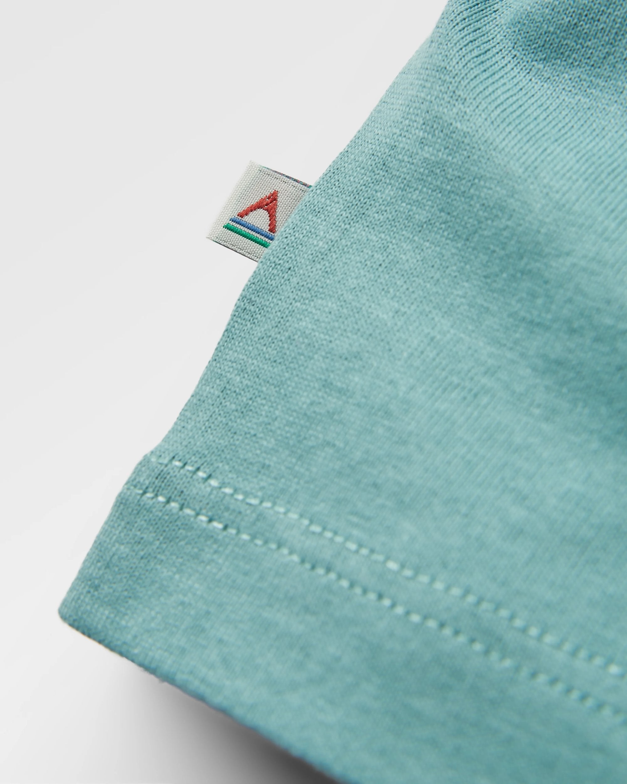 Beechey Recycled Cotton T-Shirt - Arctic - Flatlay