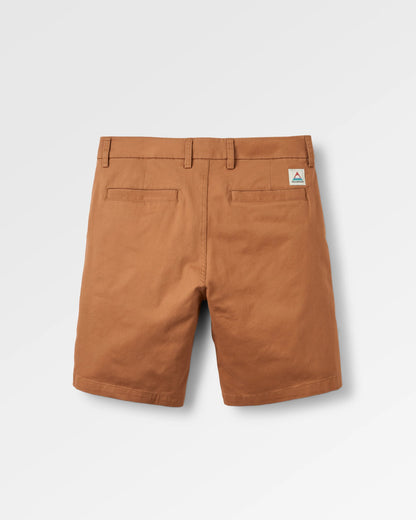 365 Organic Cotton Shorts - Toffee - Flatlay