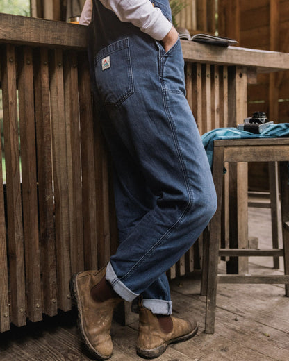 Shuffle Denim Dungarees - Denim Blue - Lifestyle