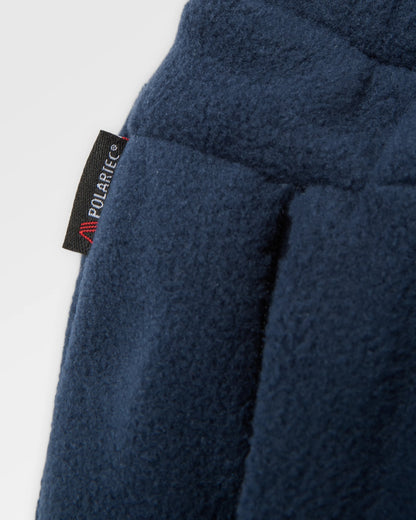 Woodland Recycled Polartec® Fleece Jogger - Rich Navy - Flatlay
