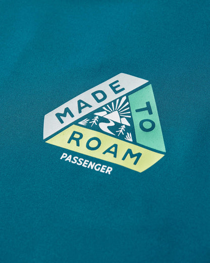 Lakeside Recycled Active T-Shirt - Tidal Blue